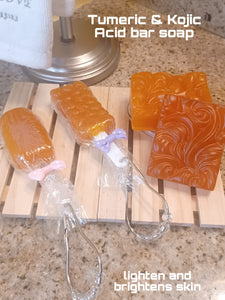 Tumeric & Kojic Acid Soap & Clarifying Facial Moisturizer