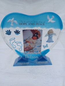 Memorial Resin Heart & Square plaques and any occasion plaques