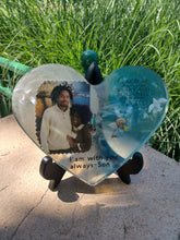 Load image into Gallery viewer, Memorial Resin Heart &amp; Square plaques and any occasion plaques
